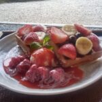 春づくしの苺🍓ワッフル